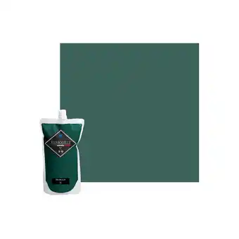 Bricorama Peinture acrylique lessivable velours barbouille - pour murs et plafonds - 1l - bleu pétrole offre