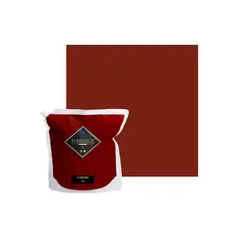 Bricorama Peinture acrylique lessivable satin barbouille - pour murs, plafonds, meubles et bois - 5l - rouge carmin offre