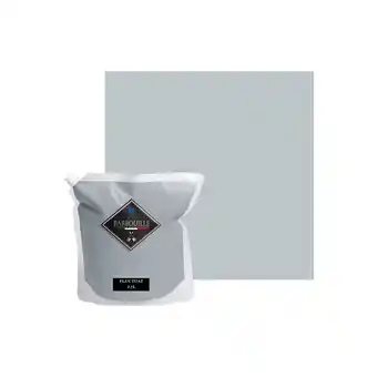 Bricorama Peinture acrylique lessivable satin barbouille - pour murs, plafonds, meubles et bois - 2,5l - gris fluctuat offre