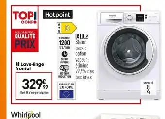 Conforama Lave-iinge Frontal offre