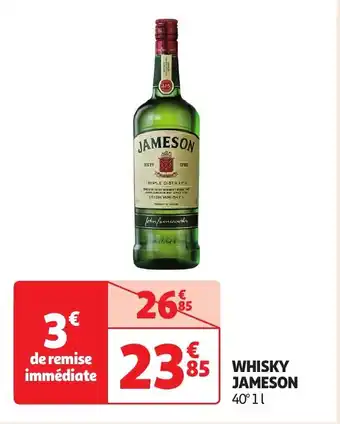 Auchan WHISKY JAMESON offre