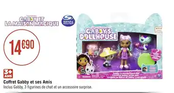 Géant Casino Coffret Gabby et ses Amis offre