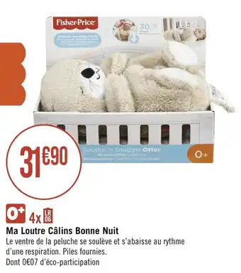 Géant Casino Ma Loutre Cálins Bonne Nuit offre