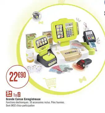 Géant Casino Grande Caisse Enregistreuse offre