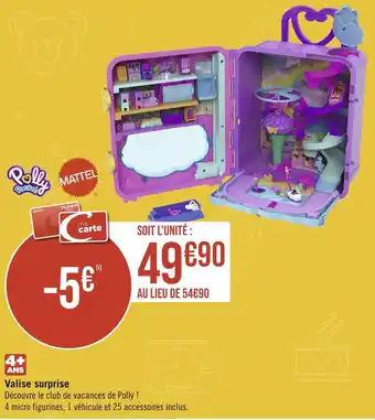 Géant Casino Valise surprise offre