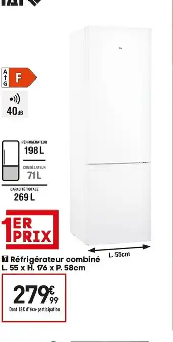 Conforama Réfrigérateur Combiné offre