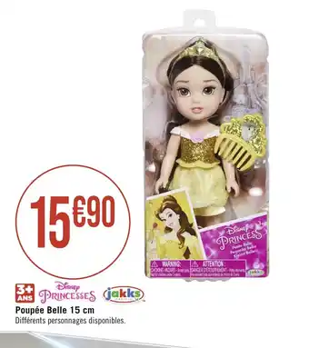 Géant Casino Poupée Belle 15 cm offre