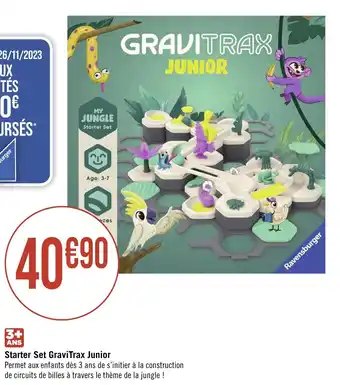 Géant Casino Starter Set GraviTrax Junior offre