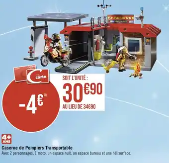 Caserne de Pompiers Transportable