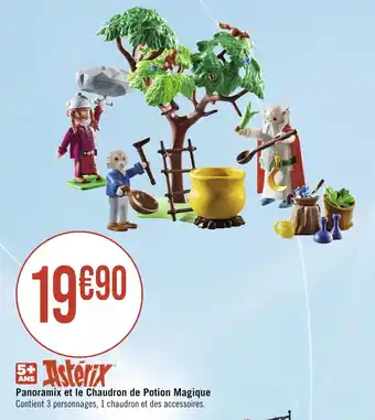 Géant Casino Panoramix et le Chaudron de Potion Magique offre