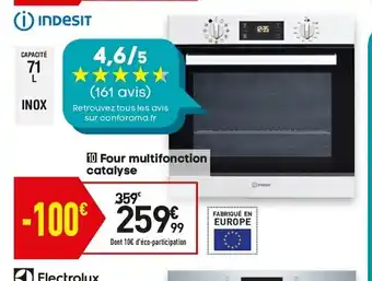 Conforama Four Multifonction Catalyse offre