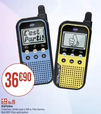 Géant Casino Kidi TALKIE offre