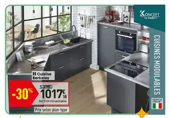Conforama Cuisine berkeley offre