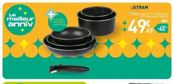 Conforama Batterie 6 Pieces offre