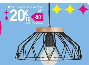 Conforama Suspension Aston offre