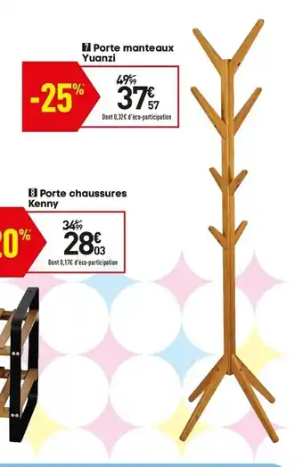 Conforama Porte Manteaux Yuanzi offre