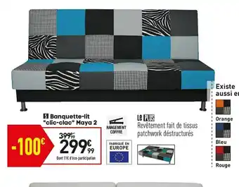 Conforama Banquette-lit offre