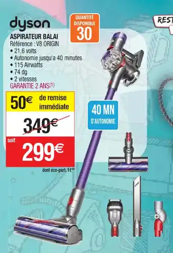 Cora x Carrefour ASPIRATEUR BALAI offre