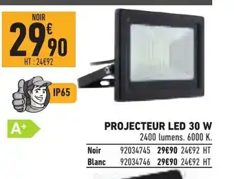 Brico Cash Projecteur Led 30 W offre