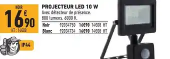 Brico Cash Projecteur Led 10 W offre