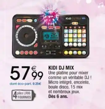 Cora x Carrefour KIDI DJ MIX offre