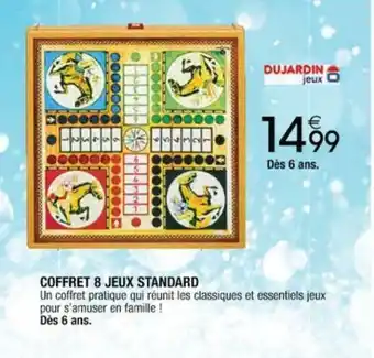 Cora x Carrefour COFFRET 8 JEUX STANDARD offre