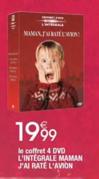 Cora le coffret 4 DVD L'INTÉGRALE MAMAN J'AI RATÉ L'AVION offre