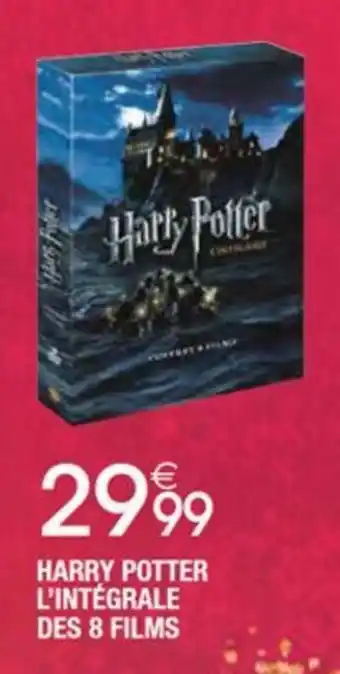Cora x Carrefour HARRY POTTER L'INTÉGRALE DES 8 FILMS offre