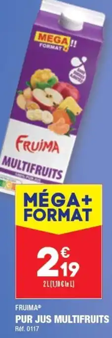 ALDI PUR JUS MULTIFRUITS offre