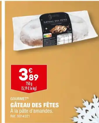 ALDI Gourmet gâteau des fêtes offre