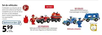 Lidl Playtive set de véhicules offre