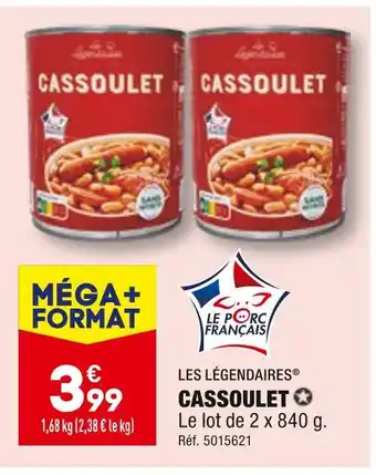 ALDI Les légendaires cassoulet offre