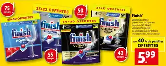 Lidl Finish finish offre