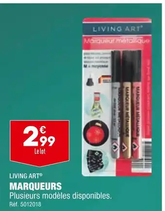 ALDI Living art marqueurs offre