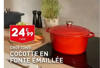 Crofton cocotte en fonte émaillée