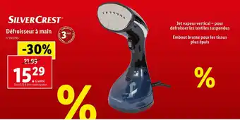 Lidl Silver crest défroisseur à main offre