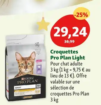 Maxi Zoo Pro plan croquettes light offre