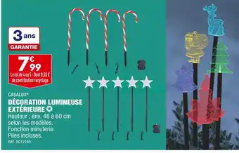 ALDI Casalux décoration lumineuse extérieure offre
