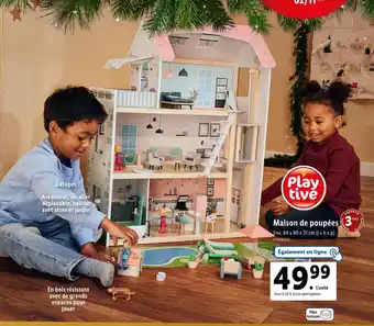 Lidl Playtive maison de poupées offre