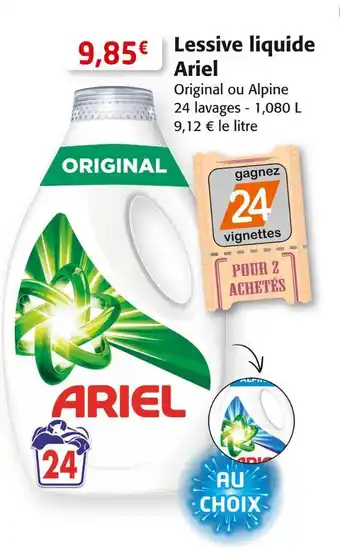 Colruyt Ariel lessive liquide offre