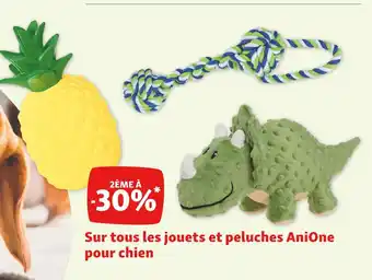 Maxi Zoo Anione 2ème à -30% sur tous les jouets et peluches anione pour chien offre
