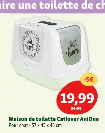 Maxi Zoo Anione maison de toilette catlover offre