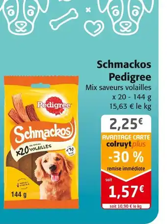 Colruyt Pedigree schmackos offre