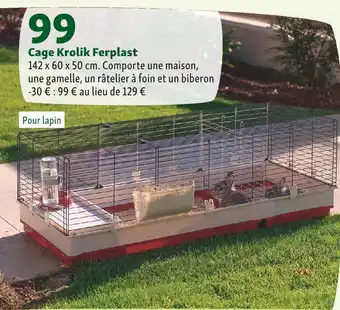 Maxi Zoo Ferplast cage krolik offre