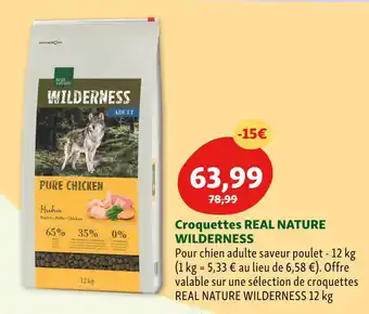 Maxi Zoo Real nature wilderness croquettes offre