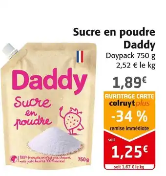 Daddy sucre en poudre