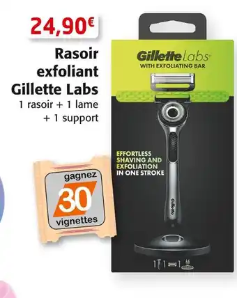 Colruyt Gillette labs rasoir exfoliant offre