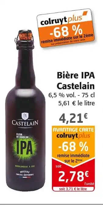 Colruyt Castelain bière ipa offre