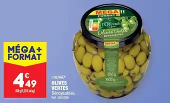 ALDI OLIVES VERTES offre