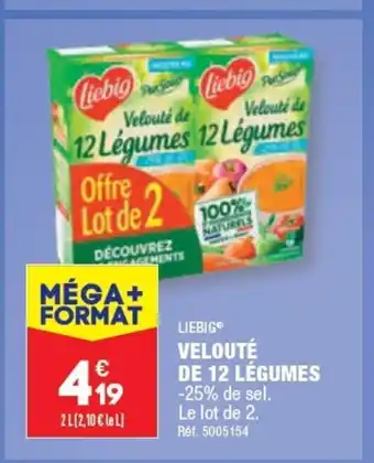 ALDI VELOUTÉ DE 12 LÉGUMES offre